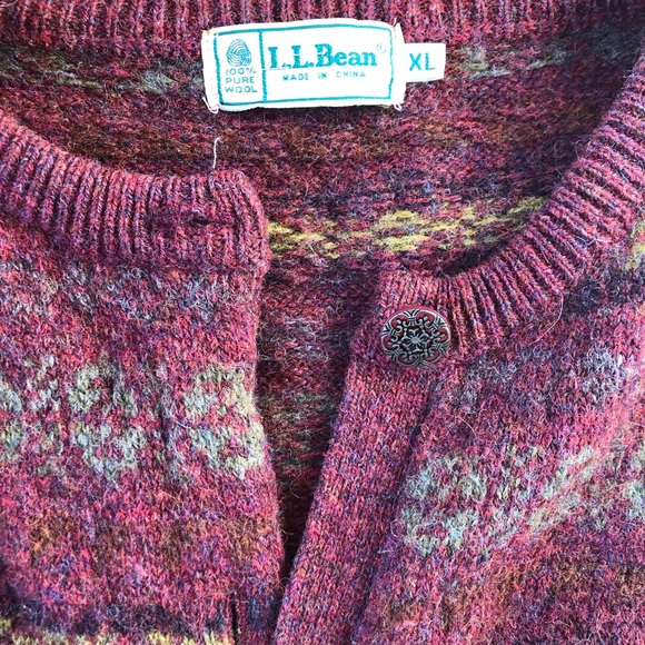 100% pure wool vintage sweater - Picture 3 of 3